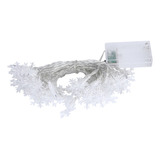 Batería Led String Snowflake, Tipo Control De Batería, Decor