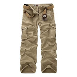 Pantalones De Combate Cargo For Hombre Pantalones De Camufl