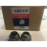 100 Piezas Conector Uso Rudo 1/2 Marca Argos