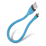 Cable Ultra Flexible Usb Azul Micro Usb Steren Usb-495