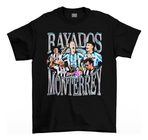 Playera Rayados De Monterrey Urban Street Wear