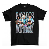 Playera Rayados De Monterrey Urban Street Wear