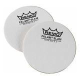 Protetor P Pele Bumbo Falam Slam 4 Pedal Single Branco Remo 