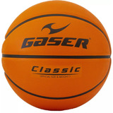 Balón Basketball Classic Hule No. 7 Gaser Color Naranja Tamaño 7