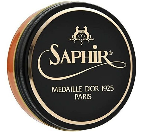 Pasta De Luxe Para Calzado Saphir Medaille Dor 100ml Wax Yel
