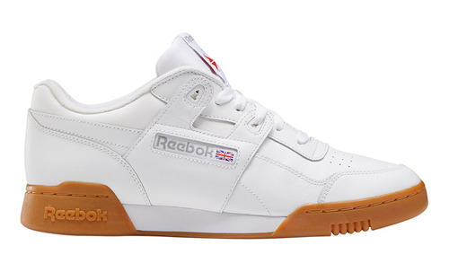 Tenis Classics Reebok Workout Plus - Blanco-caucho