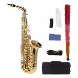 Saxofón Alto De Lujo + Accesorios / Nuevo Msi