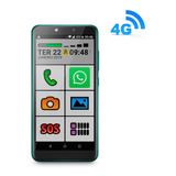 Celular Obabox Conecta Verde 4g 64gb 