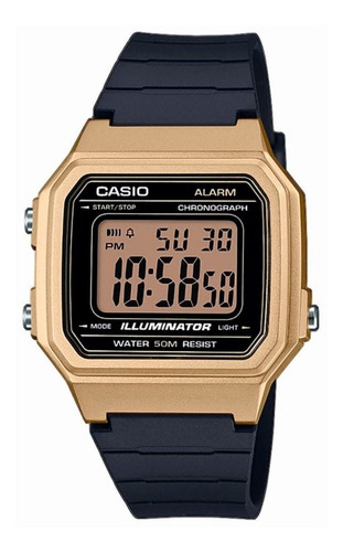 Reloj Casio Retro Dorado W-217hm-9avdf Original 