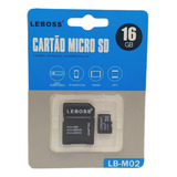 Cartão Micro Sd 16 Gb Leboss Lb-m02