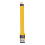 Cable Usb C Corto A A Portátil Pequeño Fpc Flexible Pd 100w