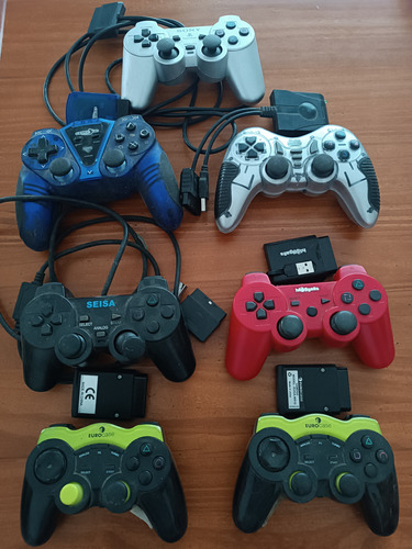 Jostik Ps2 Lote X 7 (para Repuestos)