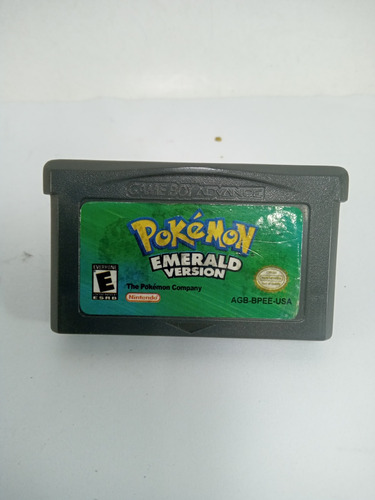 Cartucho Game Boy Pokémon Emerald Version Frete Grátis Ler 