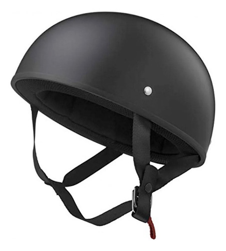 Medio Casco Ls2 Of531-b Stripper Negro Mate