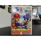 Jogo Mario & Sonic At The Olympic Game Nintendo Wii Original