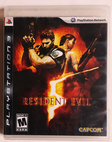 Jogo Resident Evil 5 Original Ps3 Midia Física Cd.