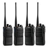 4x Radio Comunicador Profissional Intelbras 32 Canais Uhf 4w