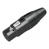 Ficha Seetronic Canon Xlr Hembra Conector 3 Pines Envios!