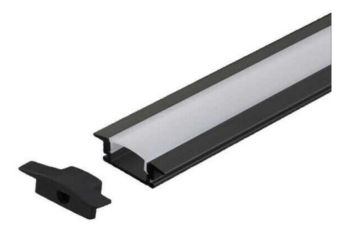 Barra Led Embutir 1,5m Slim Aluminio P/ Moveis Gesso Sanca