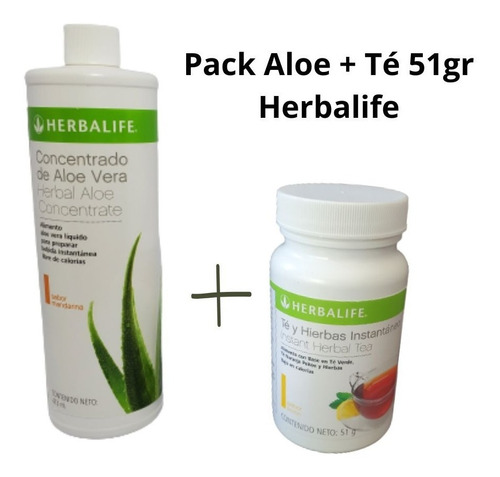 Pack Aloe + Té 51gr Herbalife + Envío