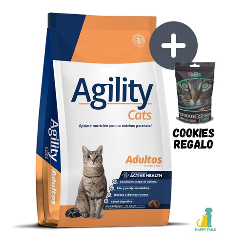 Agility Cats Gato Adulto X 10 Kg + Envio Gratis Zona Norte 