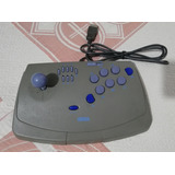 Controle Arcade Para Sega Saturn Original Cinza