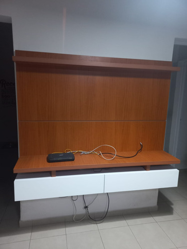 Mueble Rack Tv Colgante, Laqueado