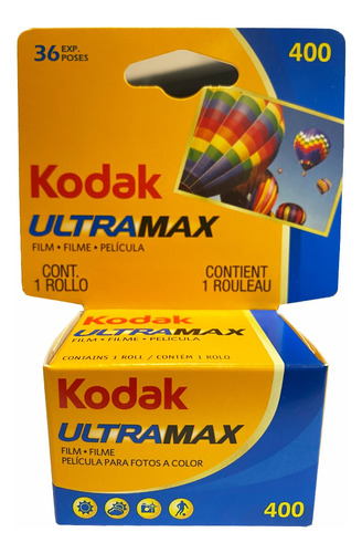 Kodak Ultramax 400 Rollo Fotográfico 35mm