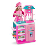 Kit Cozinha Brinquedo Infantil Gourmet Sai Água Acessorios