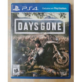 Days Gone Ps4 Físico Voces Español Como Nuevo  