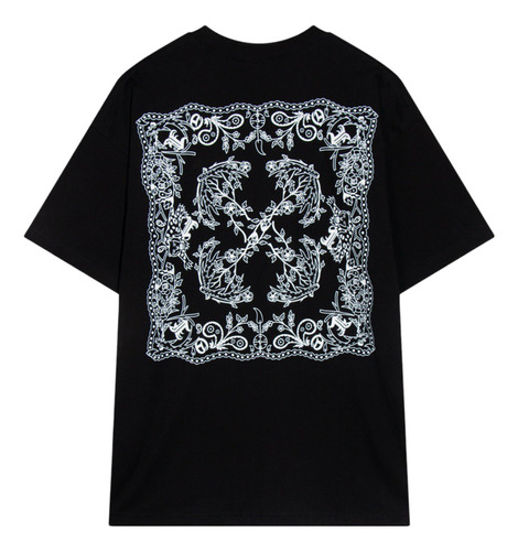  Playera Off White Mandala 