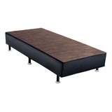 Base Para Cama Box Solteiro Florence L (23x78x188) Preta