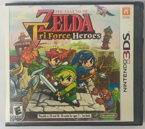 The Legend Of Zelda Tri Force Heroes Juego 3ds
