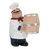 Figura De Chef Francés, Figura De Chef, Soporte Para Palillo