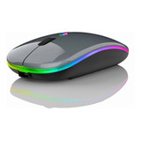 Mouse Rechargeable  Wireless Usb + 2.4 Wireless