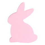 Decoraciones De De Pascua, Figurita De Conejo, Rosa