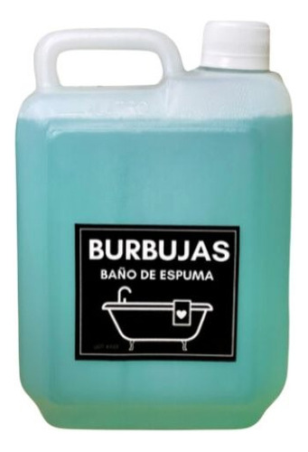 Espuma De Baño Muchas Burbujas En Tu Bañera,bidon X 1 Litro