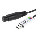 Controlador De Interfaz De Computadora Por Cable Usb Dmx512