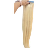 Mega Hair Fita Adesiva Invisivel Loiro Limpo P/ Aplicar 55cm