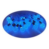 Cordão Natalina Bola Cristal 20 Leds Bivolt 4,6 Metros Cor Das Luzes Azul