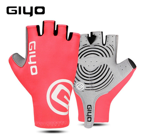 Guantes De Medio Dedo Transpirables Giyo Para Bicicleta De C