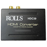 Rollos Hdc39 Hdmi A Rca Spdif Para Convertidor