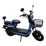 Scooter Elétrica Aima 800w Azul, Sistema Bosch Moto Elétrica