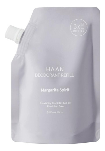 Desodorante Roll On Haan Margarita Spirit 120ml Recarga