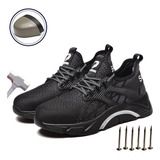 Tenis Industriales Hombre Seguridad Trabajo Casquillo Jb662