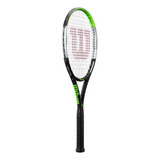 Raqueta Tenis Semiprofesional Amateur Wilson Blade 100 286g Color Verde Tamaño Del Grip 4 1/4  (grip 2)