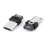 Ficha Micro Usb Macho Sin Capuchon 5 Pines