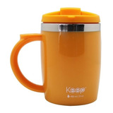 Mug Termico 400ml Keep Café Té Desayuno Termo 4 Colores 