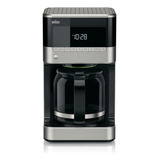 Braun Brew Sense - Cafetera De Goteo, 12 Tazas, Color Negro