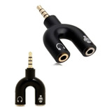 Splitter Audifono Microfono Adaptador Jack 3.5 Mm